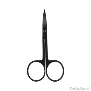 Professional Eyebrow Scissors Stainless Steel Curved Sharp Tip Beauty <b>Makeup</b> Trimming Scissor <b>Tools</b> for Salon & Personal Use - Product Image 4