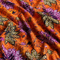 Kain Cetak Lilin Kain Cetak Afrika Kain Katun Kain Ankara Kain Fashion Kain OEM Untuk Pakaian Garmen Grosir Ekspor