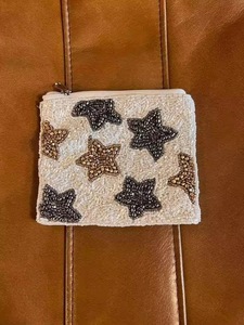 <b>Mini</b> Beaded Coin <b>Pouch</b> Purses for Kids Seed Bead Wallet with Zipper Closure Gift for Her Coin Holder - Product Image 2