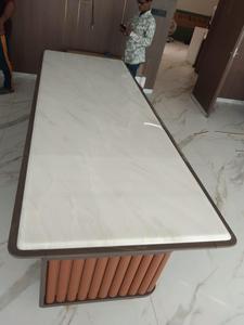 Unique Shape Modern Kitchen Countertop <b>Table</b> <b>Top</b> Custom Hotel Project Manufacturer - Product Image 3
