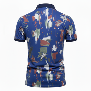 เสื้อโปโลแขนสั้นแบบใหม่ พิมพ์ลายโลโก้ตามสั่ง ขายส่ง เสื้อยืดพิมพ์ลายซับลิเมชั่น เสื้อยืดกอล์ฟผู้ชาย เสื้อยืดกีฬา เสื้อคริกเก็ต - Product Image 2