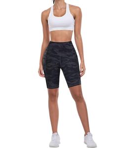 Compression Taille Haute Yoga Shorts Gym Courir Shorts Extensible Mode Fitness Court Pantalon De Sport Impression Numérique Gym Porter Adultes - Product Image 5