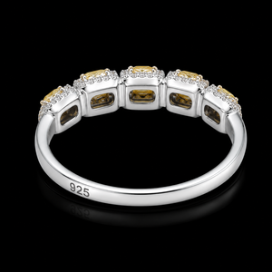 Anillo de Eternidad con Diamantes Cultivados en Laboratorio, Corte Brillante, para Mujer, Plata 925, Certificado IGI, Lujoso, Aniversario Cristiano, 1.50ctw, VVS-VS - Product Image 3