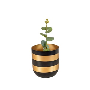 Recién llegado, maceta de flores de Metal duradera de estilo americano de buena calidad con color y tamaño personalizados para el hogar y los hoteles - Product Image 1