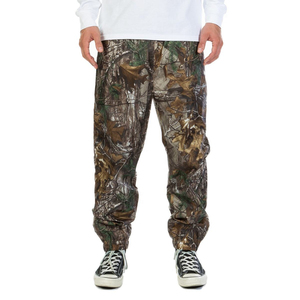 Men's Breathable Canvas Winter Camouflage Hunting Pants <b>Light</b> Weight Loose Cargo Quick Dry - Product Image 1