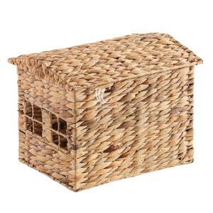 Tendencia caliente Envío rápido Venta al por mayor Cesta de jacinto de agua con tapa, caja de almacenamiento de Casa ecológica de proveedor de Vietnam - Product Image 3