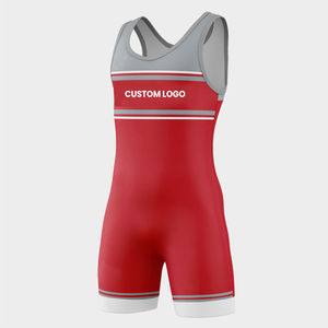 Ropa deportiva de manga corta de alta calidad, servicio OEM ODM, ropa de gimnasio, singletes de lucha libre, precio económico. - Product Image 4