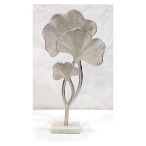 Sculpture abstraite contemporaine en aluminium coulé, statue décorative en métal pour la décoration intérieure - Product Image 2