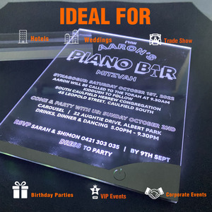 Certificado de Entrenamiento Personalizado, Luz LED Premium Recargable, Acrílico Translúcido, Graduación, Membresía, Cursos Completos, Colorido - Product Image 5