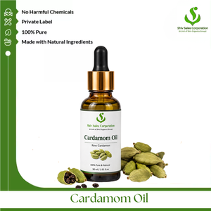 Fresh Elaichi Essential Oil for Commercial Applications Including Perfume Fragrance Cosmetics Soap Candle and Personal Care - Product Image 1