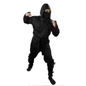 Tenue d'arts martiaux Ninja pour adultes et garçons – Produit tendance et fiable pour le sport – 100 % polyester – Vêtements d'arts martiaux – Combinaison Ninja - Product Image 4