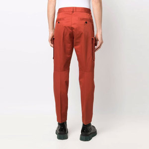 Pantalon cargo, matière de haute qualité, coupe décontractée, style utilitaire multi-poches, option de logo personnalisé pour le streetwear et les activités de plein air - Product Image 3