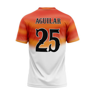 Maillot de baseball unisexe à col en V personnalisé 2026, avec lettres imprimées et brodées, sublimation, respirant, pour softball - Product Image 2