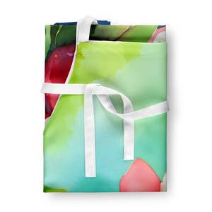 New Arkansas Apple Blossom Watercolor Large Multicolor Unisex <b>Apron</b> for Kitchen Cooking Baking Crafts <b>Gardening</b>-for Adults - Product Image 3