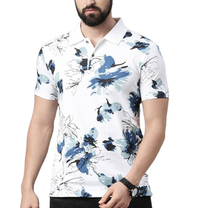 Ce polo pour homme 100 % polyester, personnalisé par sublimation, provenant d'une usine OEM, inclut un service professionnel pour les marques de détail. - Product Image 2