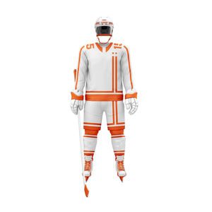 Jersey de Práctica de Hockey sobre Hielo Personalizado, Poliéster/Algodón, Antibacteriano, Servicio OEM, Ropa de Hockey Profesional, Uniforme de Equipo - Product Image 5