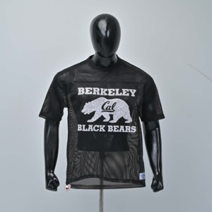 Camiseta de Malla con Estampado Personalizado de los Osos Negros de Berkeley, Camiseta de Manga Corta con Cuello Redondo para Hombre, Transpirable, de Alta Calidad, OEM, Deportiva, Informal, Corte Regular - Product Image 1