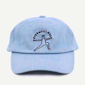 Gorra de Béisbol Vintage de Alta Calidad con Bordado Personalizado al por Mayor, Gorra de Béisbol de 6 Paneles con Logotipo de Letras Personalizadas para Hombre - Product Image 3