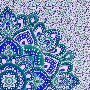 Ropa de cama de algodón tapiz colgante de pared Ombre Mandala impreso decoración del hogar tamaño Queen hecho a mano maravilloso por consignadores indios - Product Image 5