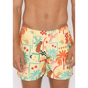 Embroidery Casual Sublimated Custom Logo 100% Cotton Men's Shorts-Anti-Pilling Breathable Quick Dry High Quality Comfortable Fit - Product Image 6
