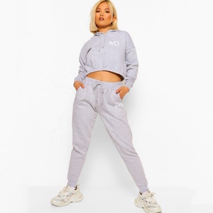 Ensemble de survêtement de qualité supérieure pour femmes, sweat à capuche zippé, pantalon de jogging évasé, vêtements de sport, mode quotidienne, survêtement évasé pour femmes - Product Image 3