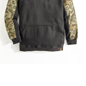 Sweat-shirt à capuche uni pour homme, 100% coton, saison hivernale, veste de baseball avec logo personnalisé, impression de logo personnalisée - Product Image 4