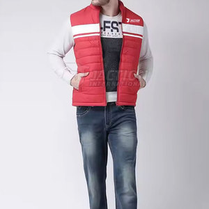 Custom Size Streetwear <b>Puffer</b> Winter <b>Vest</b> For Men New Style Hot Sale Men <b>Puffer</b> <b>Vest</b> For Sale - Product Image 4