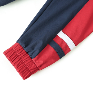 Veste coupe-vent à fermeture éclair intégrale Howard University Greek Fraternity, couleurs bleues personnalisées, marque privée, vêtements d'école et d'université, fabricant - Product Image 2