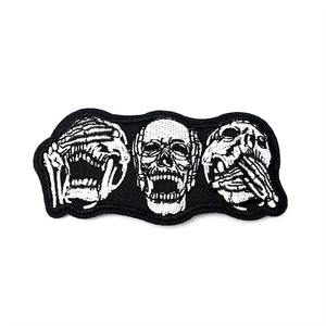 Parches Termoadhesivos de Tela Bordada 3D Personalizados con Borde Merrow para Bolsos, Textiles del Hogar y Gorras - Product Image 1