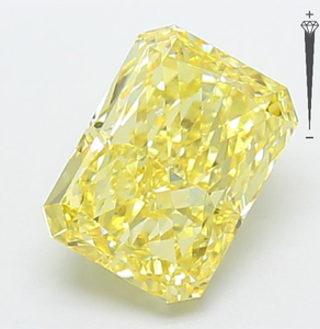 Diamante Cultivado en Laboratorio con Certificación IGI, Corte Radiante de 2.39 CT, Color Amarillo Intenso Fantasía, Claridad VVS2, CVD LG 792667807, ROYAL GEMS PARA JOYERÍA - Product Image 3