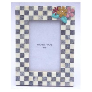 New Arrival Modern Handmade Bone Inlay & MDF Tabletop Decorative Photo <b>Frame</b> <b>4x4</b>-8x10 Inches - Product Image 6