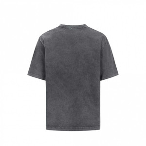 Camiseta de Hombre Moderna, Casual, de Manga Corta, Estilo Oversize, Lavado Ácido, Cuello Redondo, Personalizada, con Estampado Digital - Product Image 2