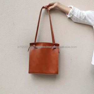 Bolso de Mano de Cuero Genuino de Lujo para Mujer, Hecho a Mano, Personalizado, de Color Sólido, con Cierre, Portátil, con Bordado de Diseñador - Product Image 5
