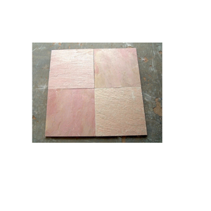 Dalles et carreaux en pierre calcaire rose citron durable et antidérapant pour la conception intérieure et extérieure - Product Image 1