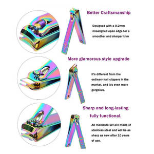 Ensemble de manucure professionnel de bonne qualité, kit de 18 pièces en acier inoxydable pour femmes - Product Image 3