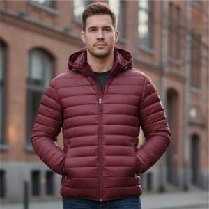 Chaqueta Acolchada Unisex de Primera Calidad, con Cierre, Talla Grande, para Primavera, Cálida, Personalizada, Impermeable, con Bordado Frontal de Alta Calidad - Product Image 3