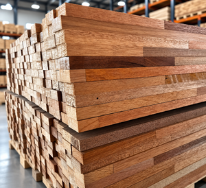 Madera de Meranti Roja Premium, Madera Maciza de Ingeniería, Madera con Juntas Dentadas, Fabricación de Muebles, Carpintería Interior, Madera Baja en Grasa - Product Image 1