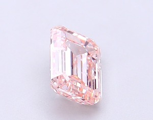 Diamant rose fantaisie de 1,09 carat, taille émeraude, cultivé en laboratoire CVD, clarté VS1, polissage excellent, pierre précieuse non montée pour la création de bijoux - Product Image 4