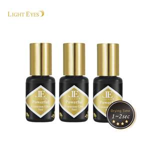 LIGHTEYES 1-2s Colle à cils noire professionnelle gratuite 5ml - Product Image 2