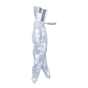 Combinaison d'apiculture respirante en coton de qualité supérieure avec casquette intégrée – Meilleure protection pour apiculteur - Product Image 4