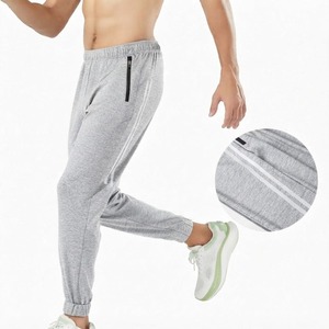 Men's Slim Fit Jogger Pants Quick Dry Sports Training <b>Trousers</b> Elastic Waist Zipper Pockets Running Fitness <b>Track</b> Pants - Product Image 4
