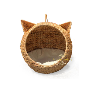 Cama para Gatos de Pasto Marino Natural, Tejida a Mano, Cesta de Descanso para Mascotas de Interior, Venta al Por Mayor - Product Image 4