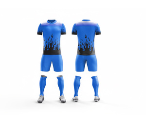 Uniforme Deportivo de Fútbol con Impresión Personalizada |   Tallas para Hombres, Mujeres y Jóvenes |   Ropa Deportiva Ligera de Secado Rápido para Entrenamiento - Product Image 6
