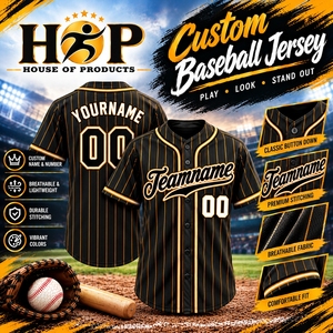 Fabricant professionnel de maillots de baseball, uniformes d'équipe personnalisés, vente en gros, maillots de sport pour hommes à séchage rapide et maillots de softball - Product Image 5