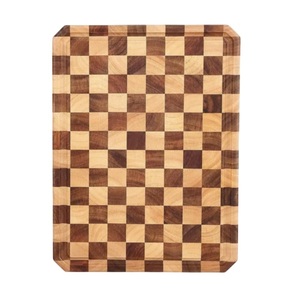 Planche à découper en bois massif, design fantastique, fabriquée à la main, planche de boucher en bois pour la viande, prix usine. - Product Image 2