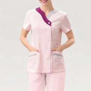 Uniforme Médico Elástico, Conjunto de Enfermera, Uniforme de Hospital y Laboratorio, Tela de Algodón, Unisex, para Doctor - Product Image 1