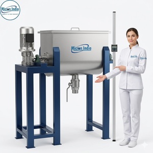 Mezcladora Horizontal de Cinta de Acero Inoxidable de Alta Resistencia, Motor de 3 kW, Capacidad de 100 L, Mezcla Eficiente de Polvo Seco, Recubrimiento de Alimentos - Product Image 6