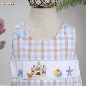 Vestido Tipo Romper de Manga Corta para Bebé Niña, 100% Algodón, con Estampado de Personajes de Princesas, Bordado a Mano, Certificado OEKO-TEX, ODM - Product Image 2