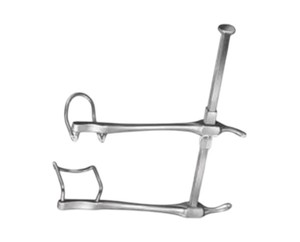Retractor Abdominal Gosset de 18.5 cm, Retractor Autoajustable de Acero Inoxidable para Exposición Abdominal, Cirugía General y Abdominal - Product Image 1