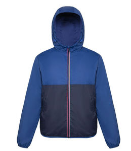 Veste coupe-vent d'hiver personnalisée pour homme, zippée, imperméable, col montant, style urbain, course à pied, VTT, légère - Product Image 4